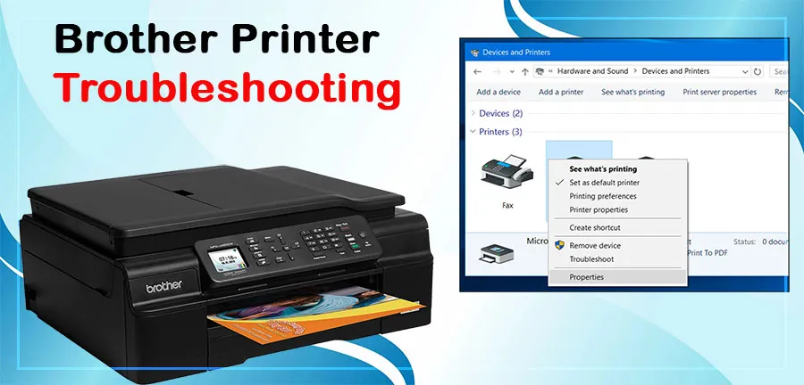 How do I resolve the issue of Brother Printer Troubleshooting