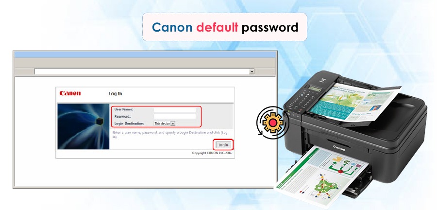 What Does Canon Default Password Mean?