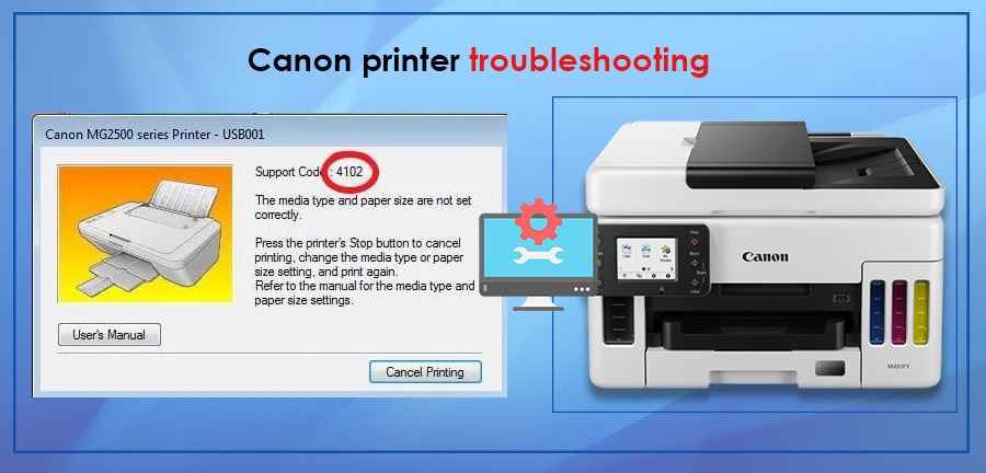 Fix Canon Printer Troubleshooting and Not printing Problem