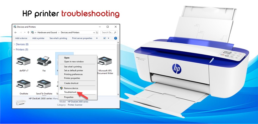 Fixes to Solve “HP printer troubleshooting” problems {Best Ways}